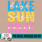 Lake Day, Sun Rays, Boat Days Bundle