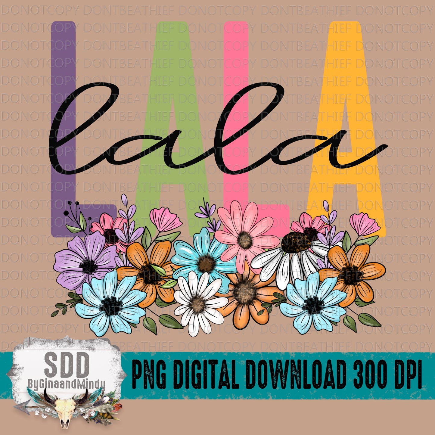 Spring Floral Name Collection; Lala