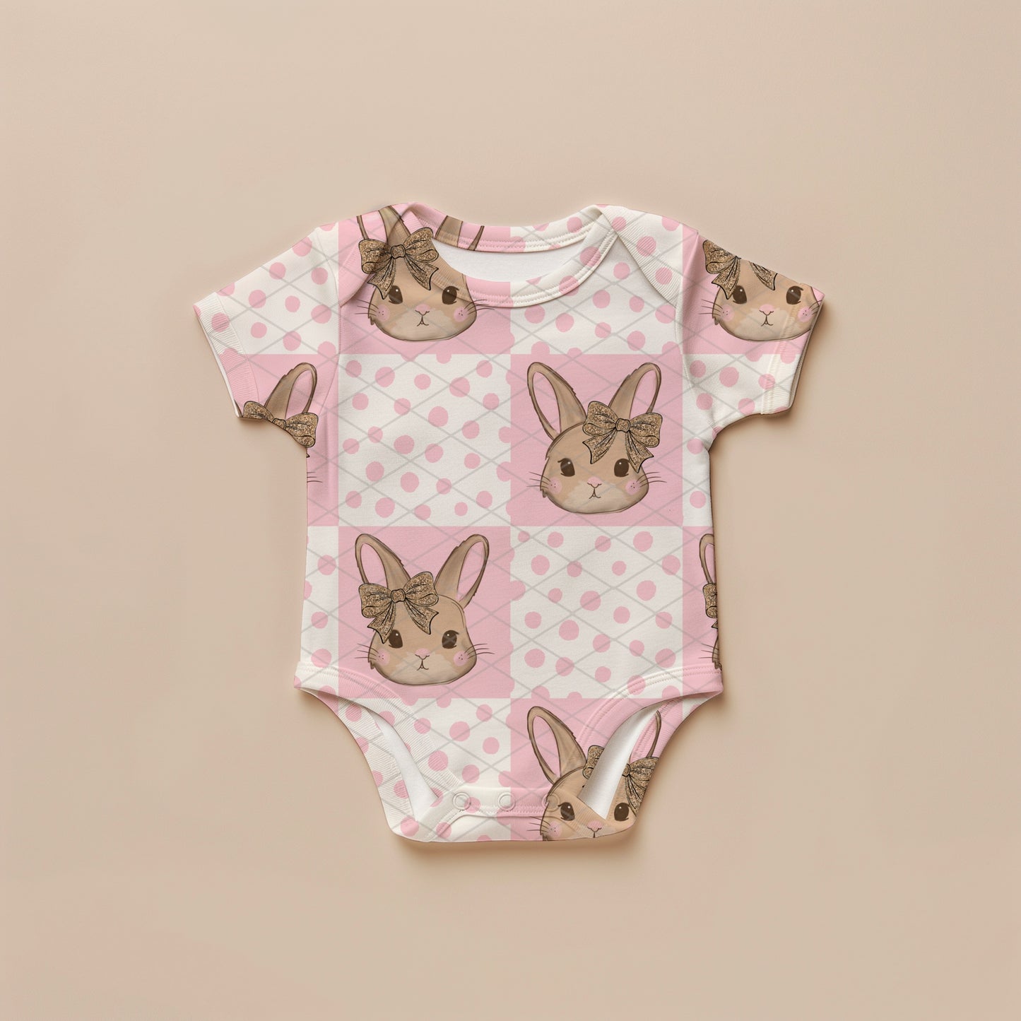 Leopard Bow Bunny Seamless Bundle