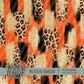 Halloween Leopard Splash Digital Paper (Not Seamless)