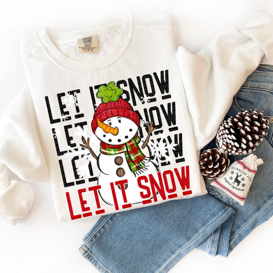 Let it Snow Snowman