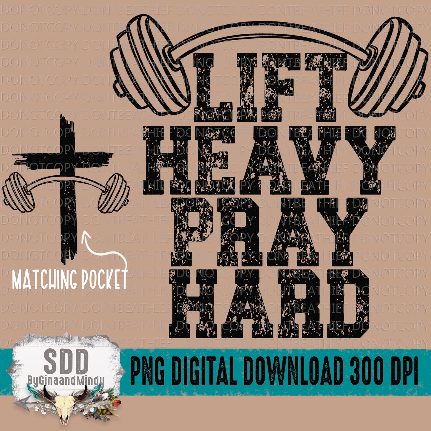Lift Heavy Pray Hard Bundle
