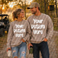 Light Brown Couple Deer Hunting