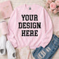 Light Pink Crew Sweatshirt (Faith/Christian)