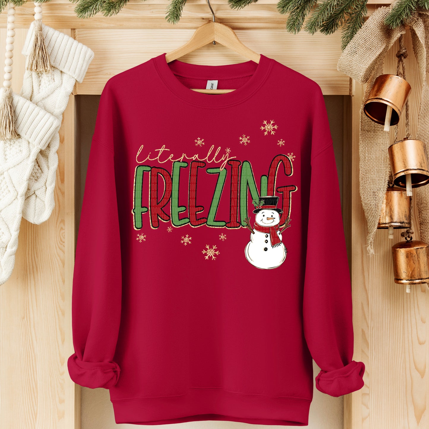 Literally Freezing Snowman