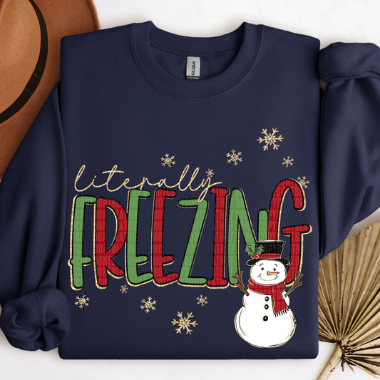 Literally Freezing Snowman