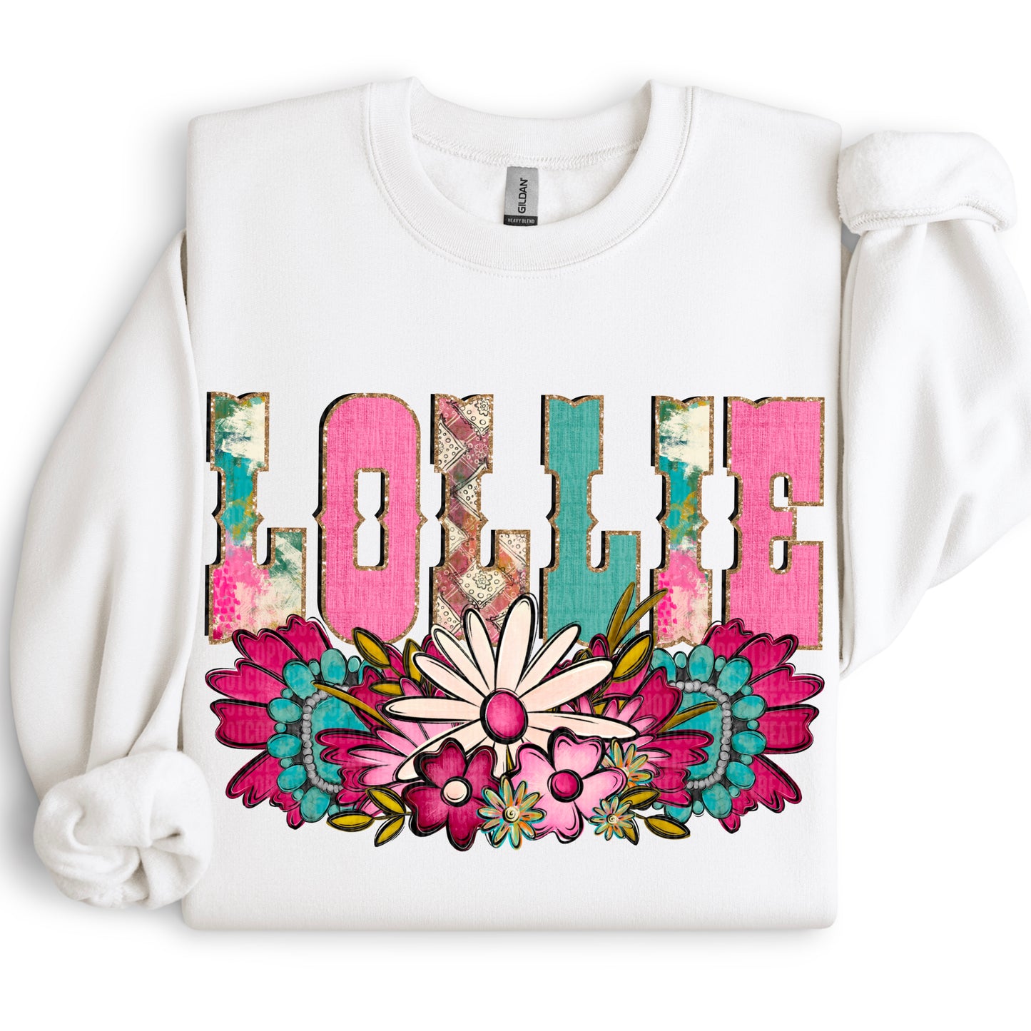 Western Floral Title Name Lollie
