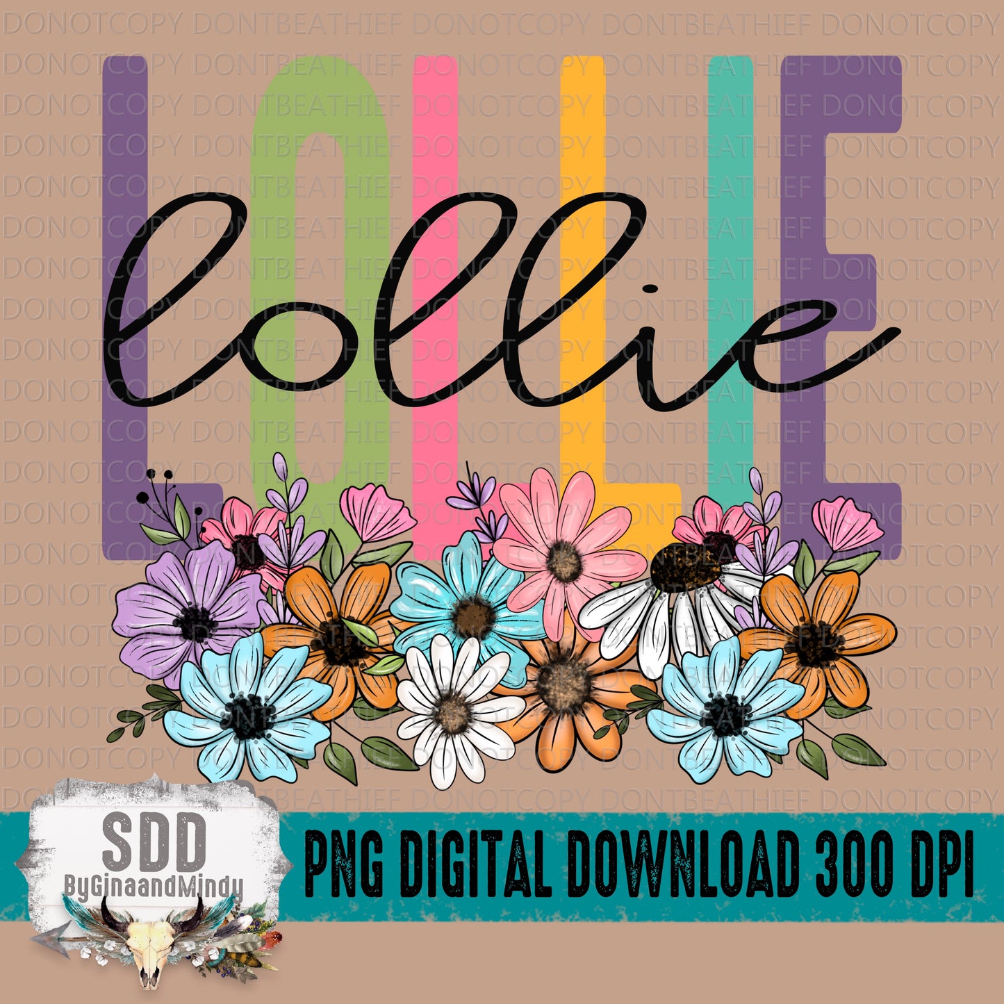 Spring Floral Name Collection; Lollie