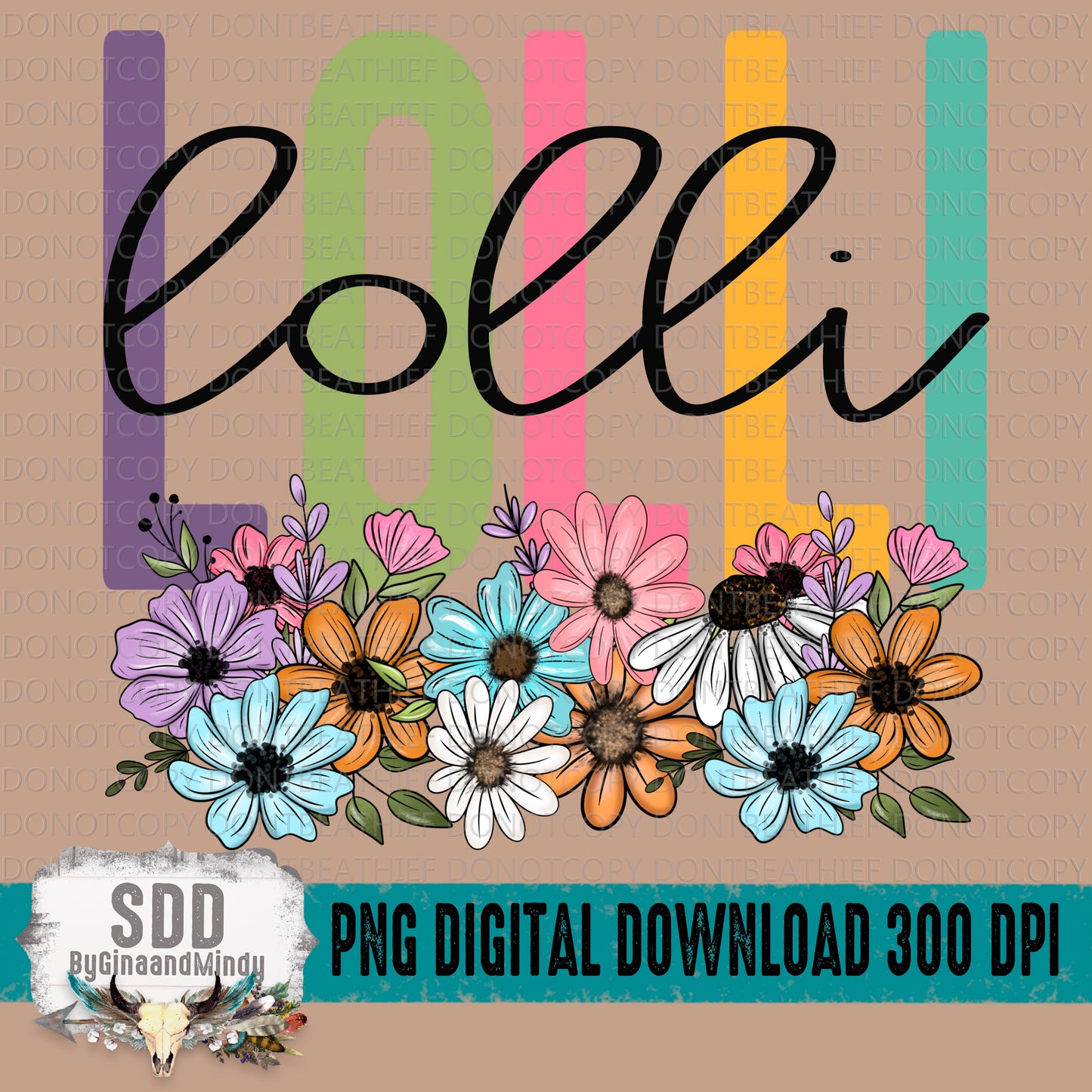 Spring Floral Name Collection; Lolli