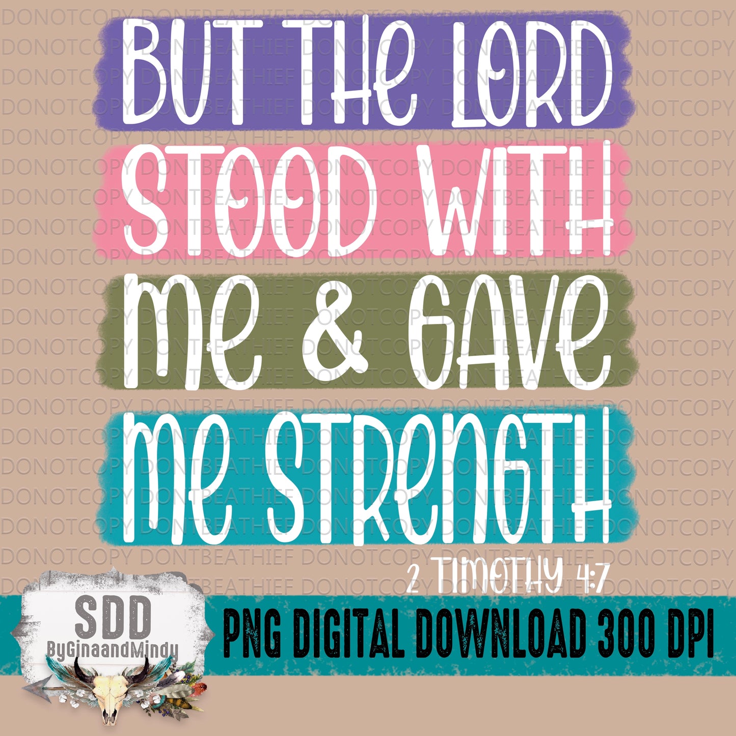 But The Lord Stood With Me Bundle