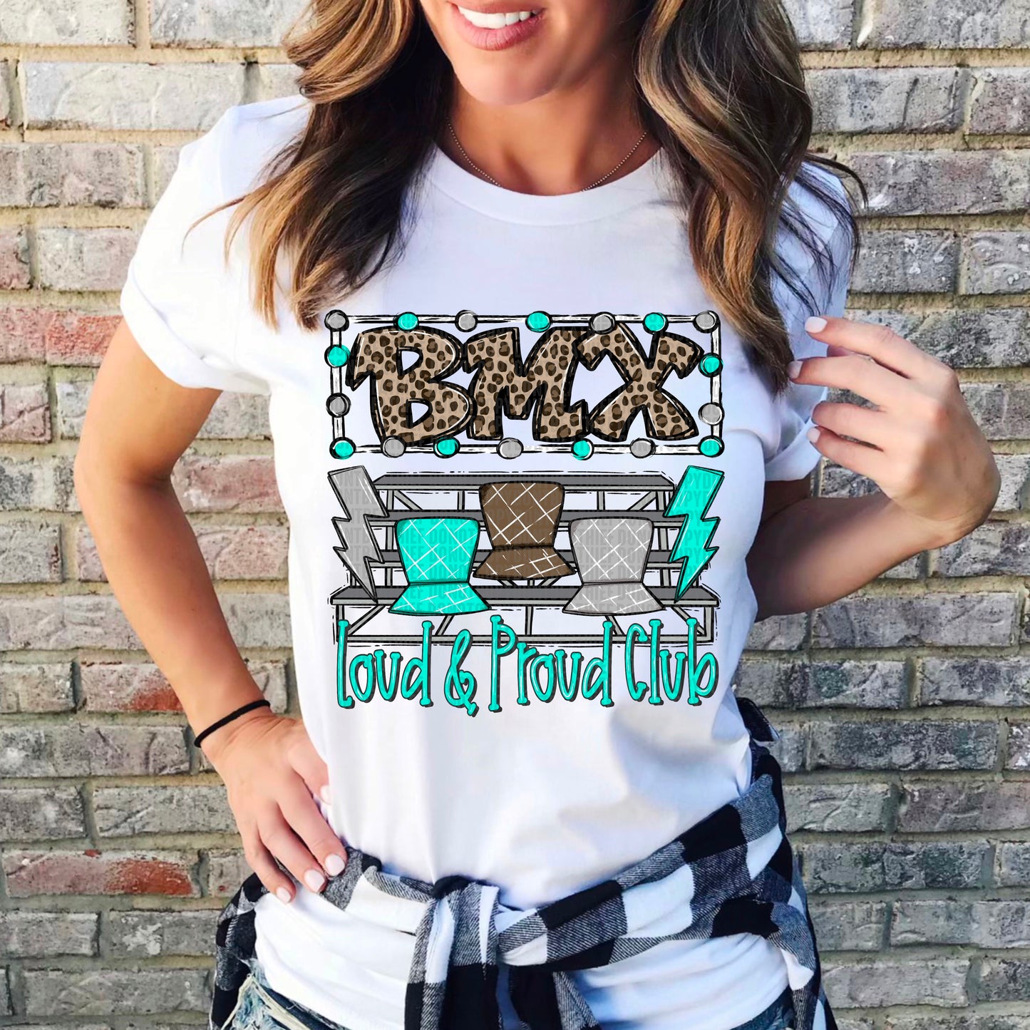 BMX Loud & Proud (Teal|Leopard)