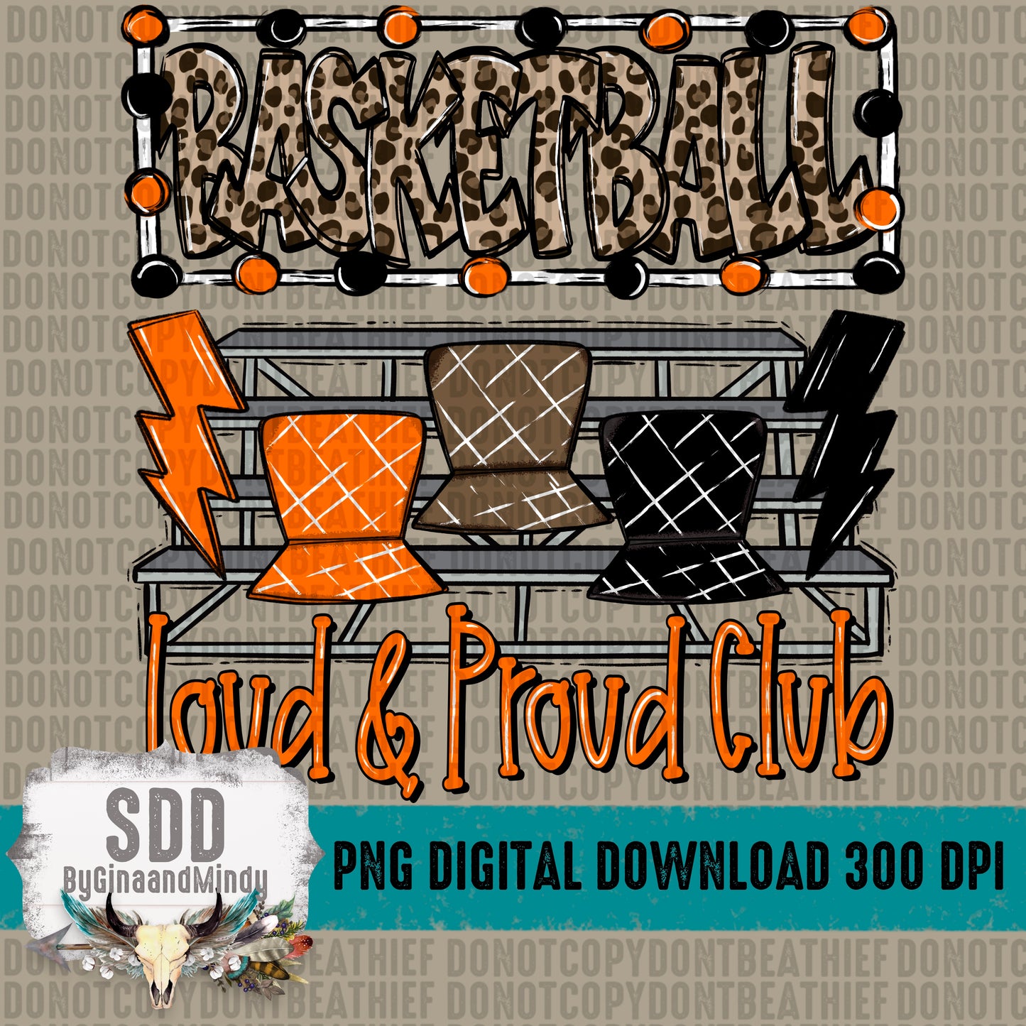 Basketball Loud & Proud (Orange|Black)