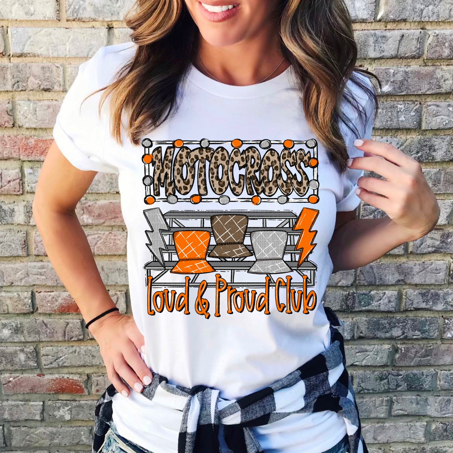 Motocross Loud & Proud (Orange|Leopard)