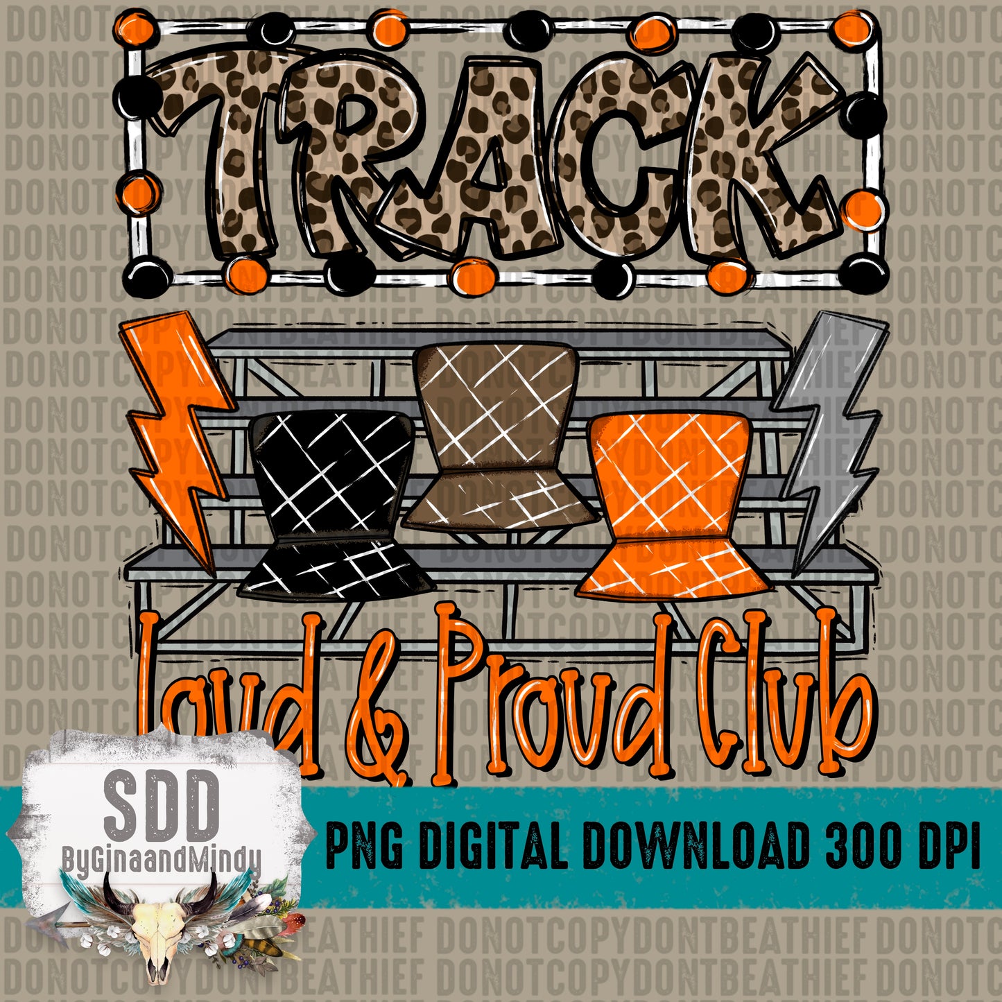 Track Loud & Proud (Orange|Black)