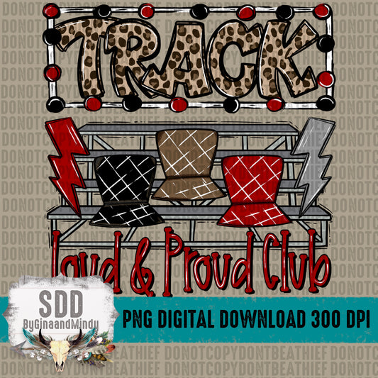 Track Loud & Proud (Red|Black)