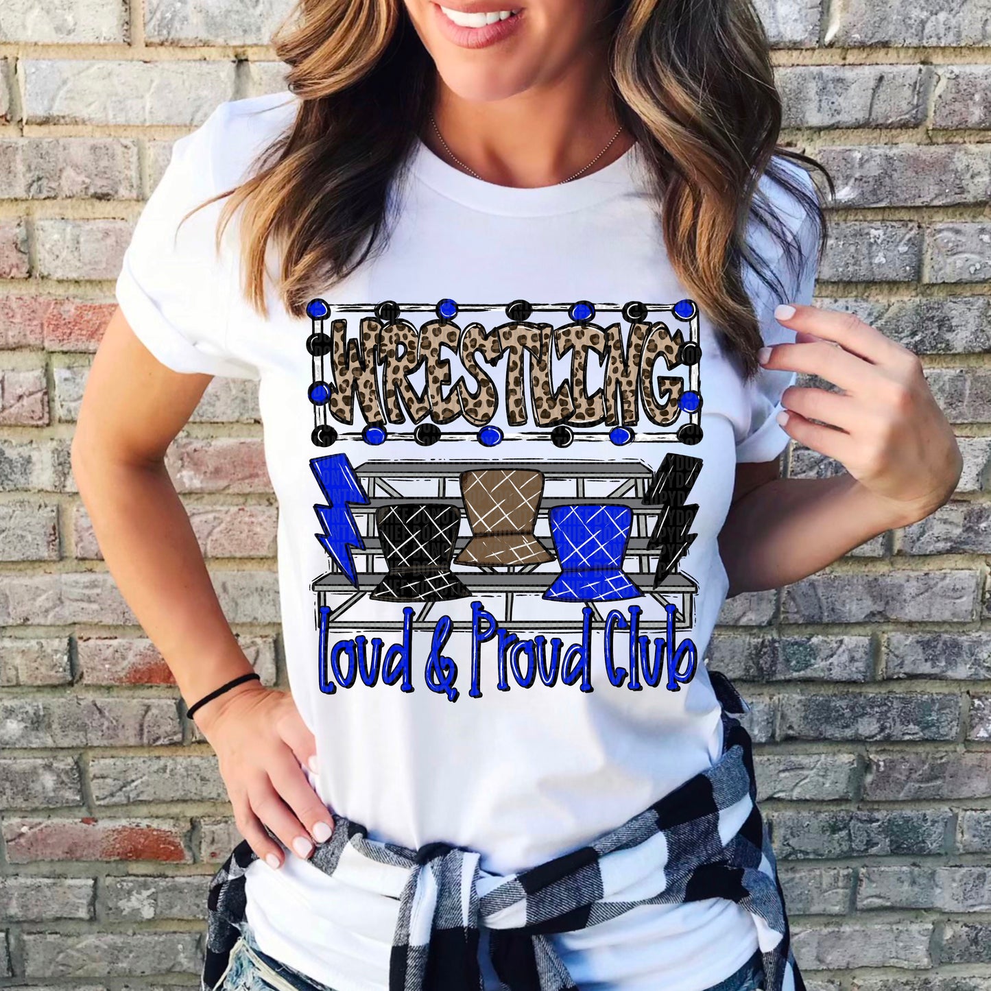 Wrestling Loud & Proud (Blue|Black)