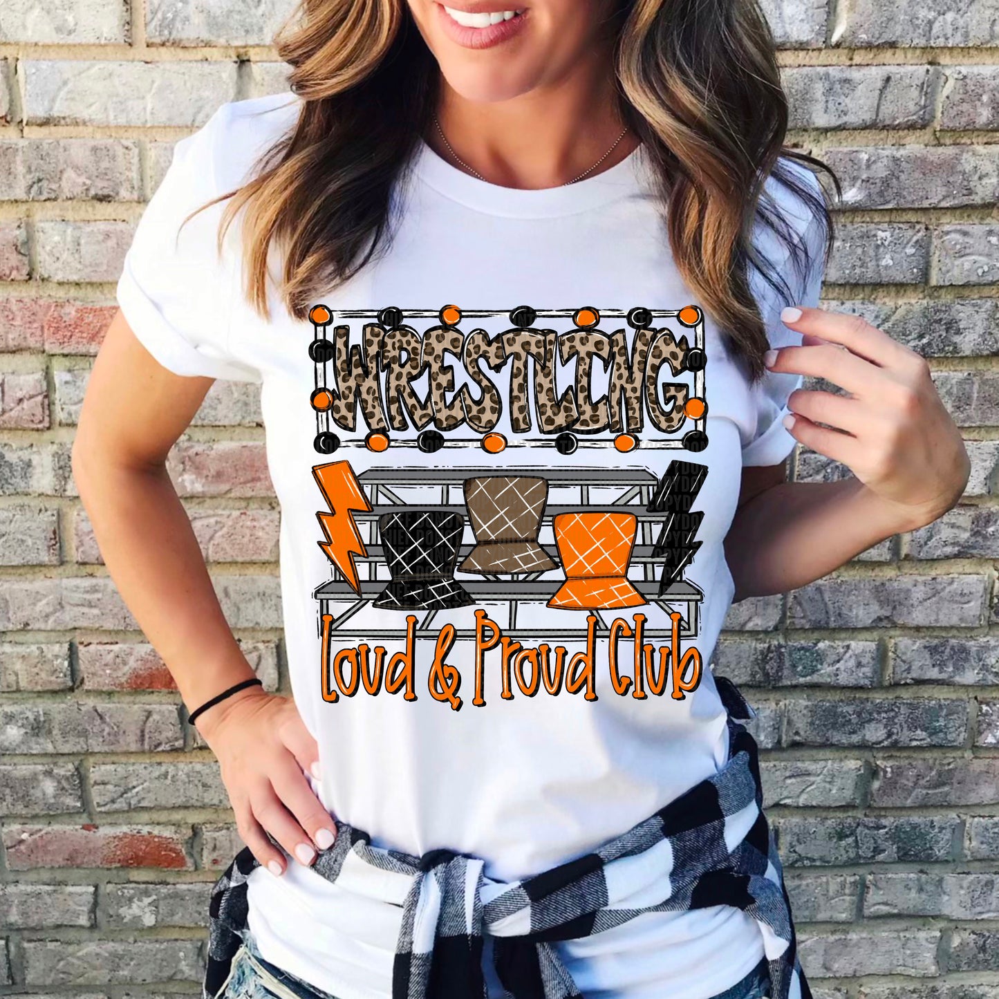 Wrestling Loud & Proud (Orange|Black)