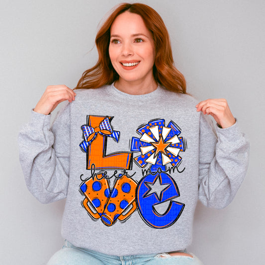 Love Cheer (Orange & Blue) Bundle