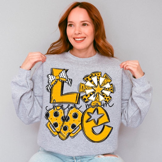 Love Cheer (Yellow, Black, White) Bundle