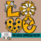 Love Cheer (Yellow, Black, White) Bundle