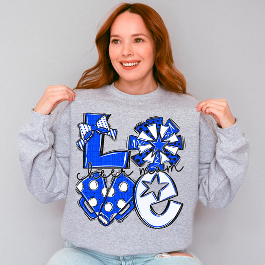 Love Cheer (Blue, Black, White) Bundle