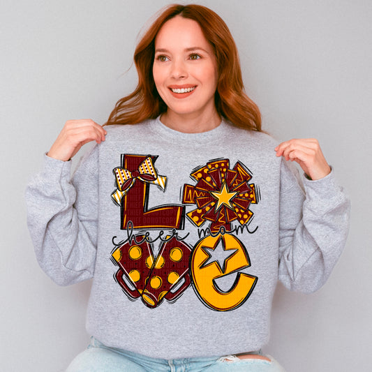 Love Cheer (Maroon & Gold) Bundle