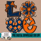Love Cheer (Navy, Orange) Bundle