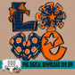 Love Cheer (Navy, Orange) Bundle