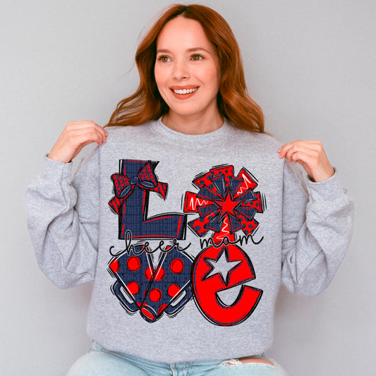 Love Cheer (Red, Navy Blue) Bundle