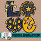 Love Cheer (Navy, Yellow Gold) Bundle