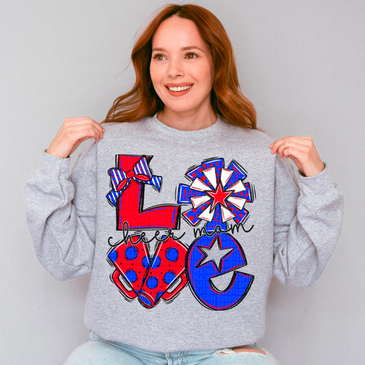 Love Cheer (Red, White, Blue) Bundle
