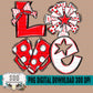 Love Cheer (Red & White) Bundle