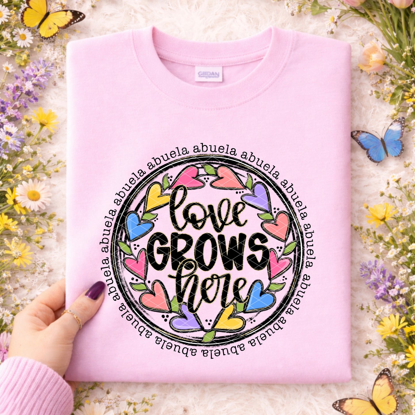 Love Grows Here; Abuela