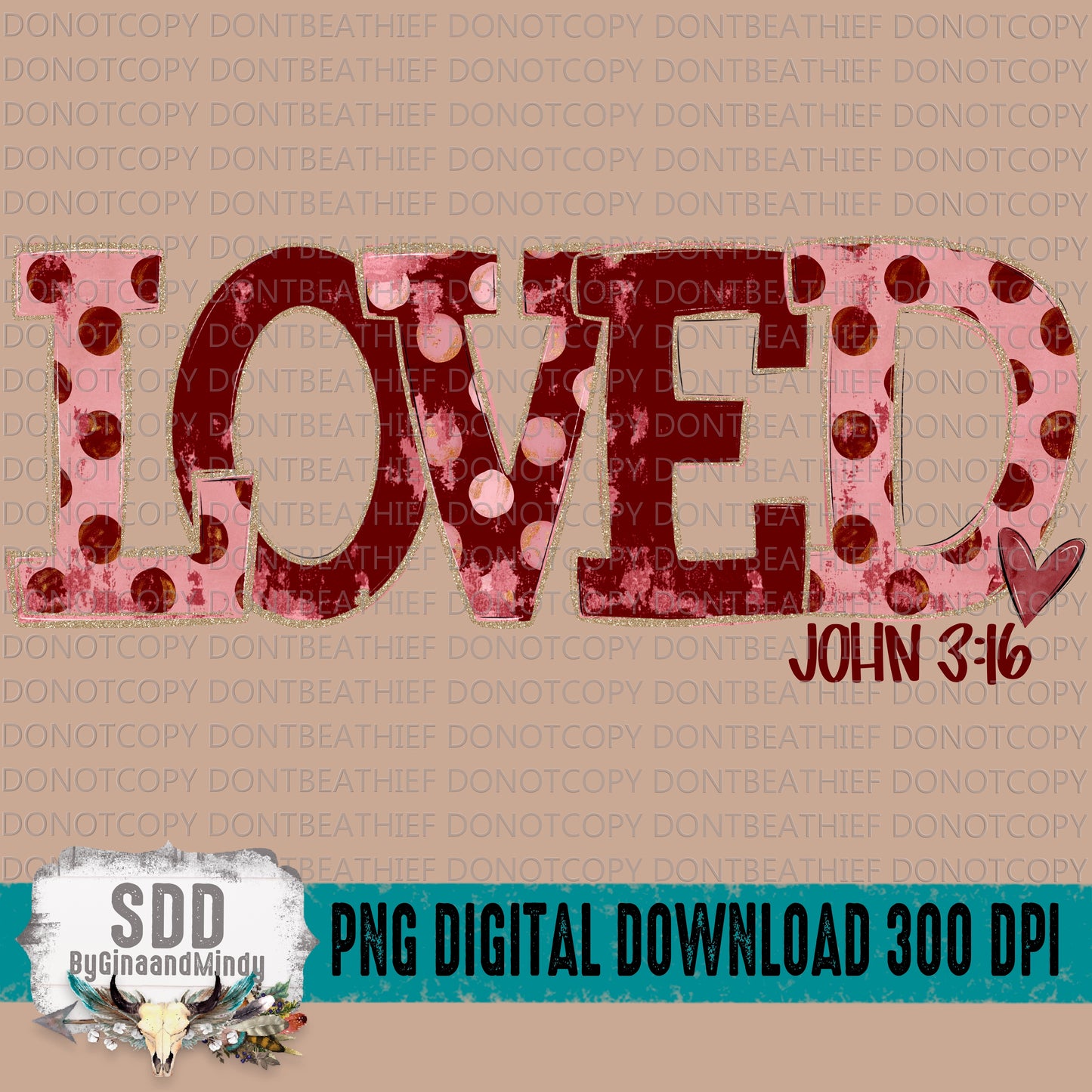 Loved John 3 16