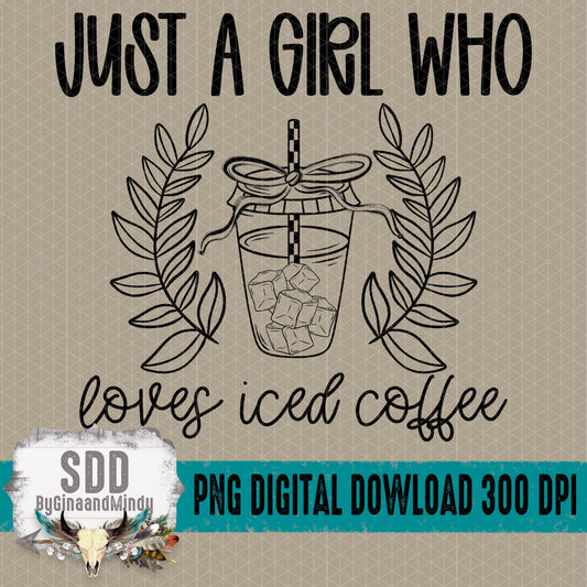 Just a Girl Collection Bundle; Loves Iced Coffee