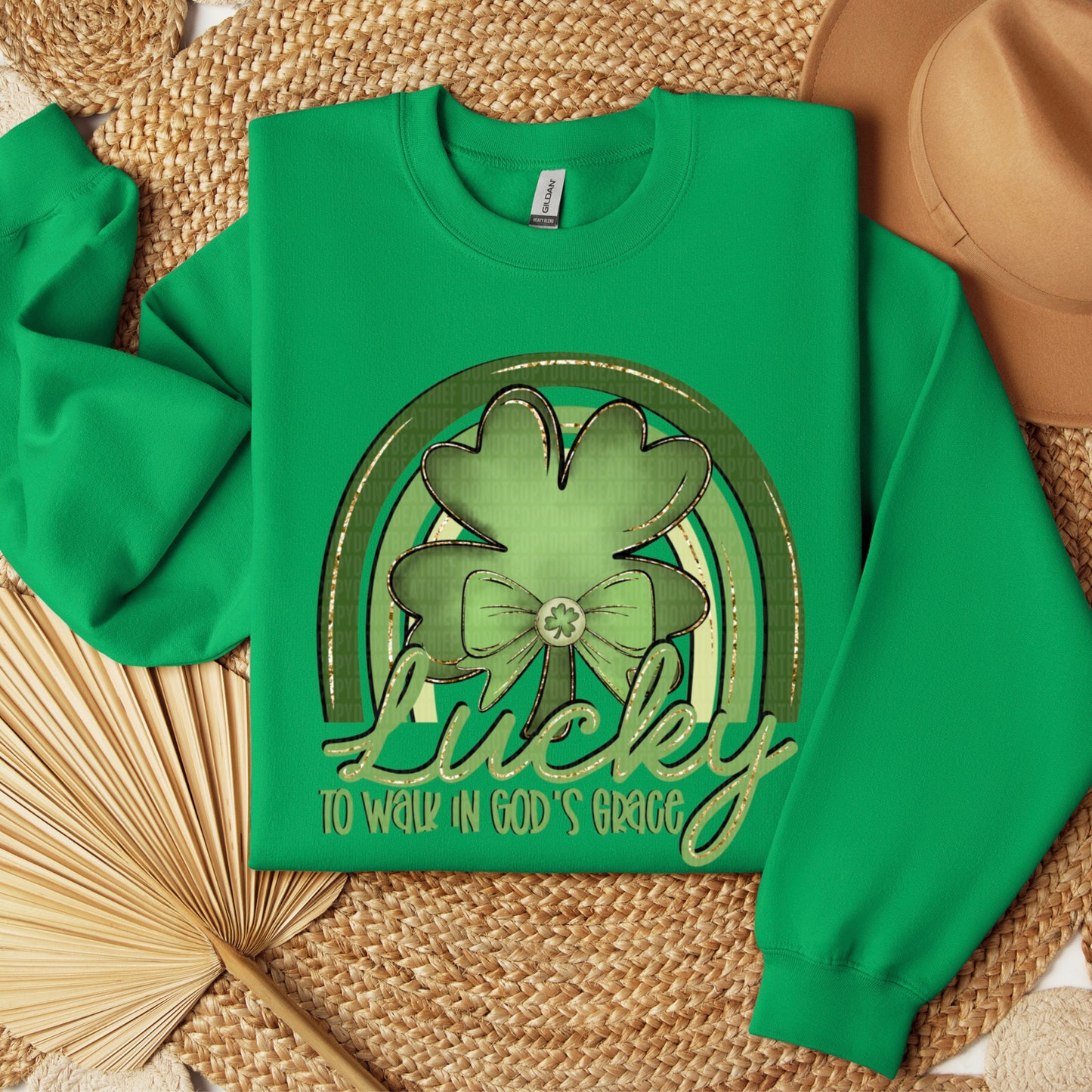 Lucky To Walk In Gods Grace