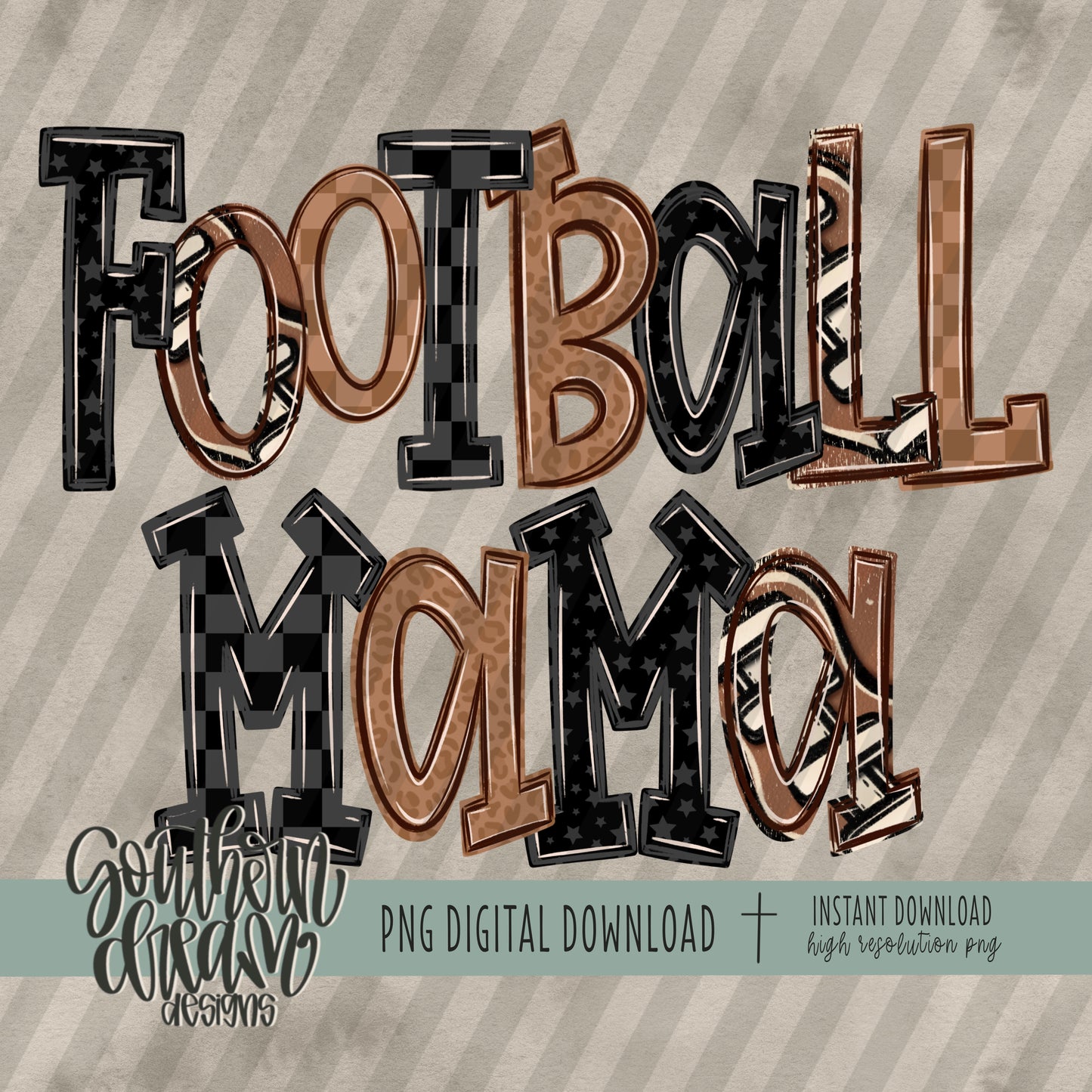 Football Doodle Collection; Mama
