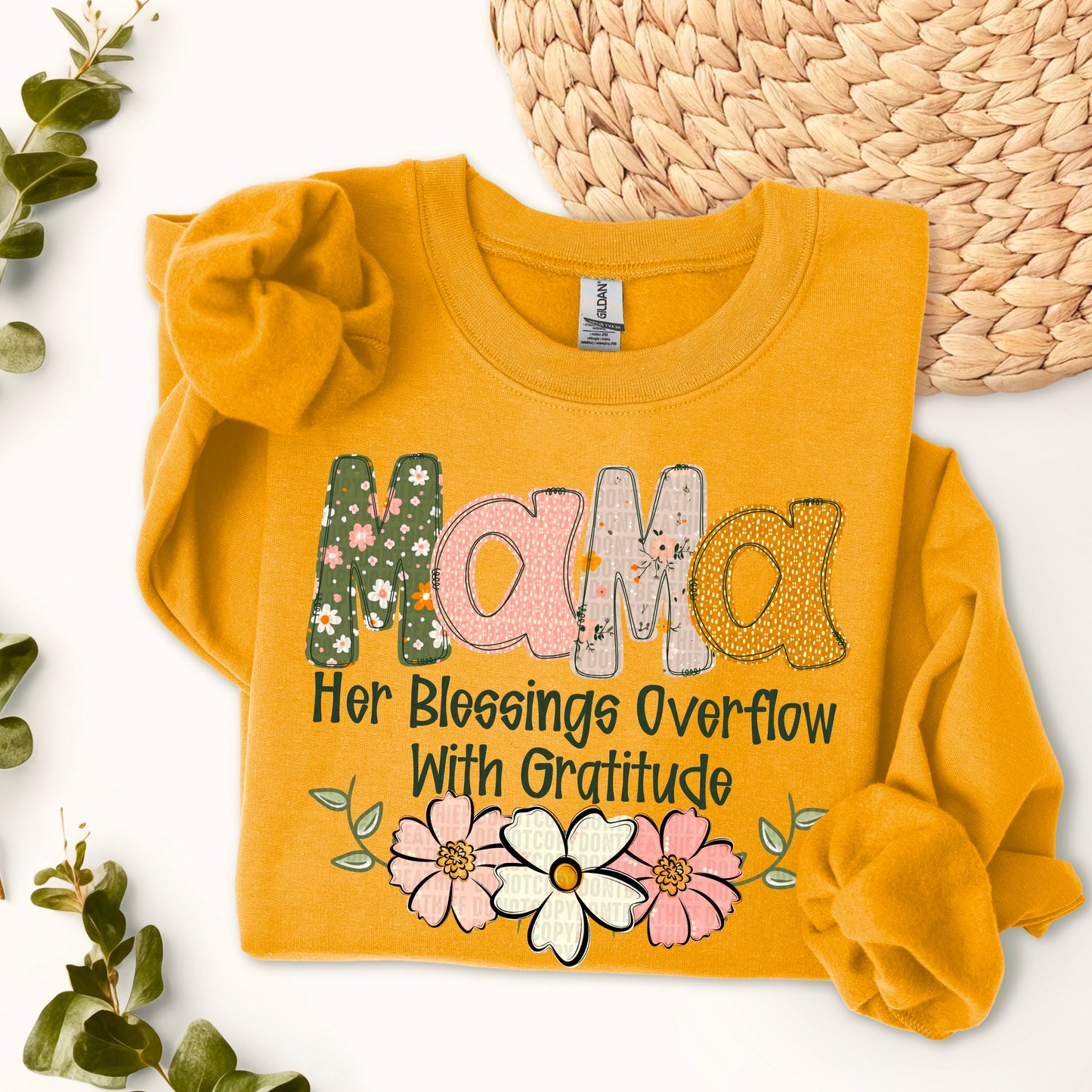 Boho Floral; Mama