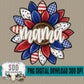 Patriotic Sunflower Collection; Mama & Mini Bundle