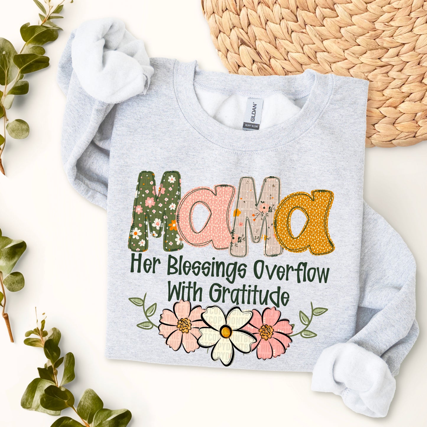Boho Floral; Mama