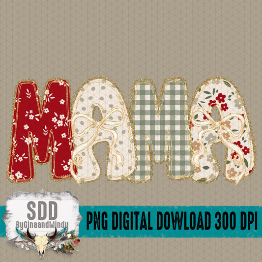 Christmas Mama Floral