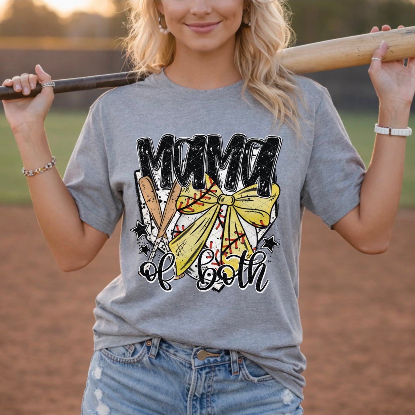 Mama of Both Baseball/Softball