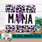 Mama Leopard Purple 20oz Tumbler