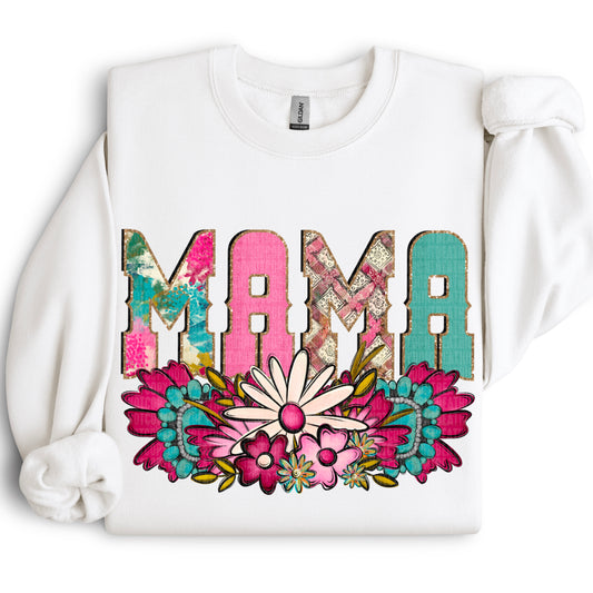 Western Floral Title Name Mama