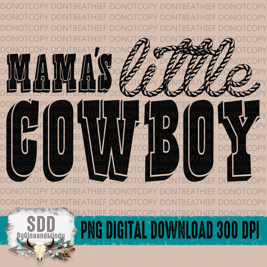 Mama's Little Cowboy