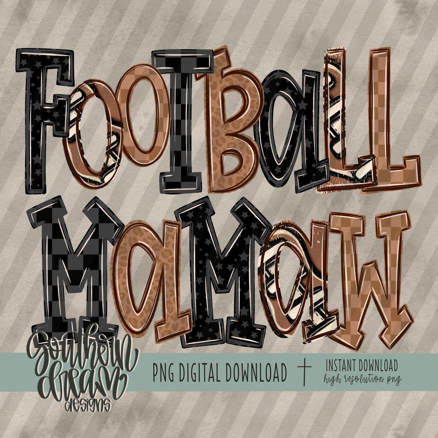 Football Doodle Collection; Mamaw