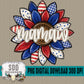 Patriotic Sunflower Collection; Mamaw