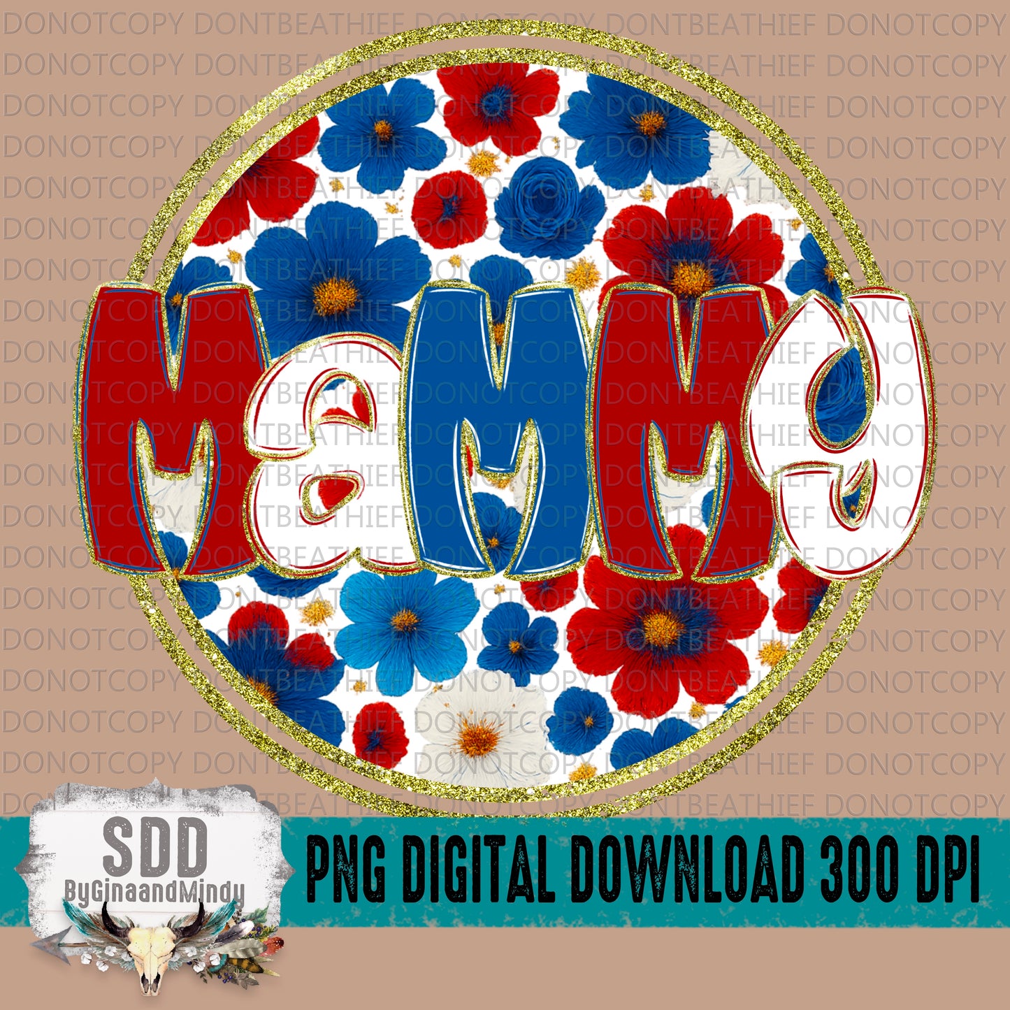 Mammy 4th Floral