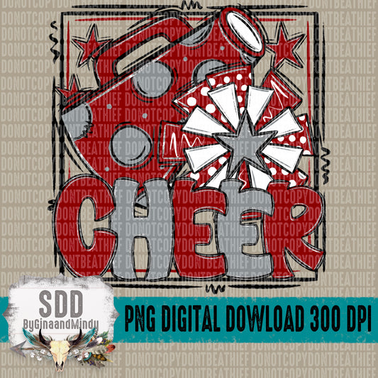 Cheer Bundle; Maroon & Grey