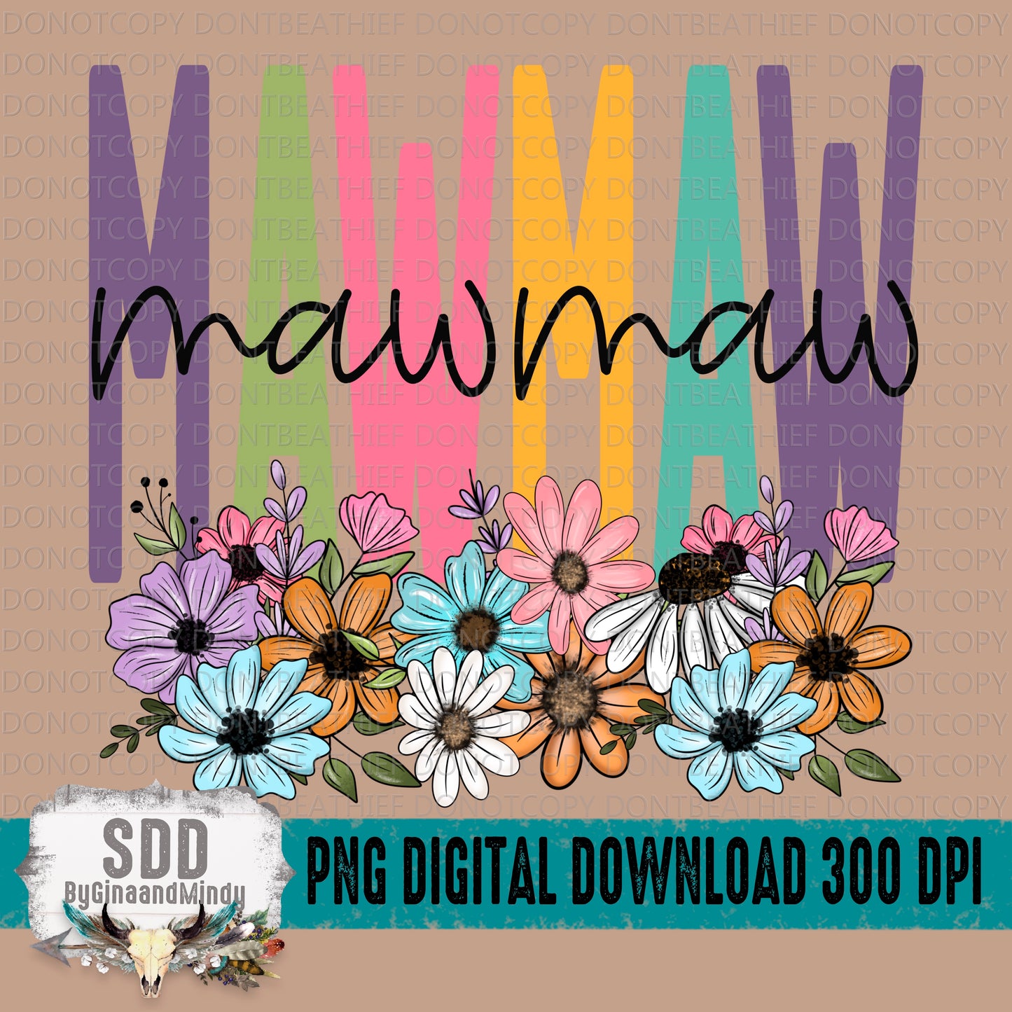 Spring Floral Name Collection; Mawmaw
